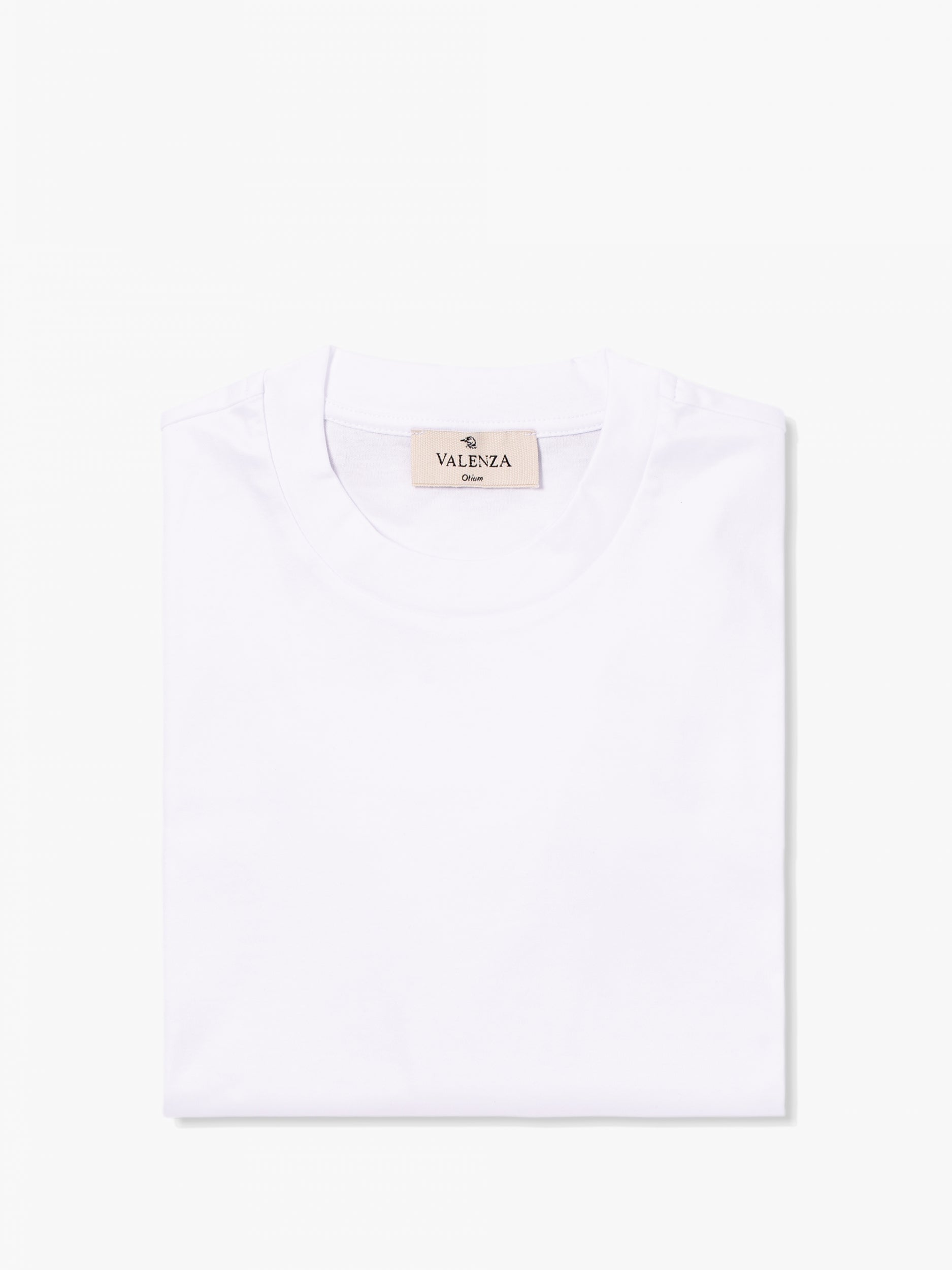 Valenza Interlock Supima T Shirt - White